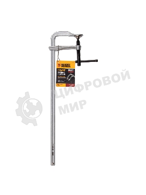 Струбцина Denzel F-образная, 80x400 мм, кованая