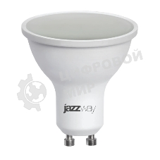 Лампа светодиодная JazzWay PLED-SP 7Вт 5000К холодный белый GU10 520лм 230В