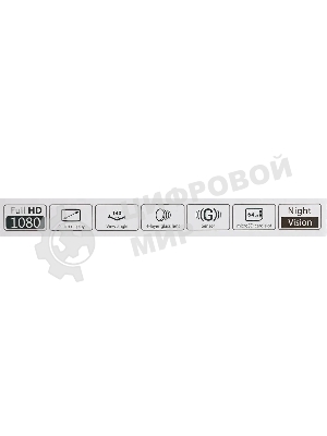 Видеорегистратор Navitel R200 NV, 1920x1080, 2