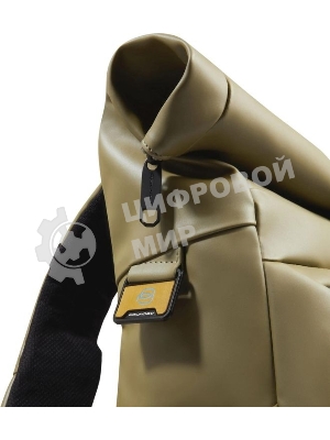 Рюкзак мужской Piquadro Corner 2.0 CA6291C2OW/VE3 роллтоп фисташковый полиуретан