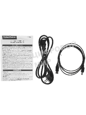 Источник бесперебойного питания CyberPower VP700ELCD/700 ВА/390 Вт/USB/RS-232/RJ-11/RJ-45/4 х CEE 7 (евророзетка)