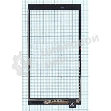 Сенсорное стекло (тачскрин) для HTC One E9+, черное