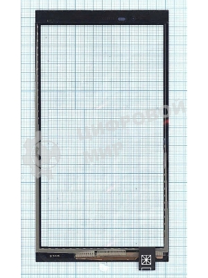 Сенсорное стекло (тачскрин) для HTC One E9+, черное