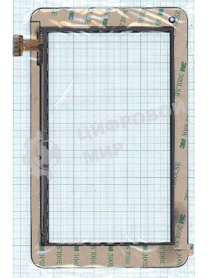 Сенсорное стекло (тачскрин) FPC-FC101S347-00, черное