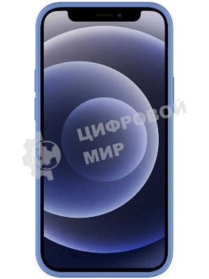 Чехол (клип-кейс) DEPPA Gel Color, для Apple iPhone 12 mini, синий 87762