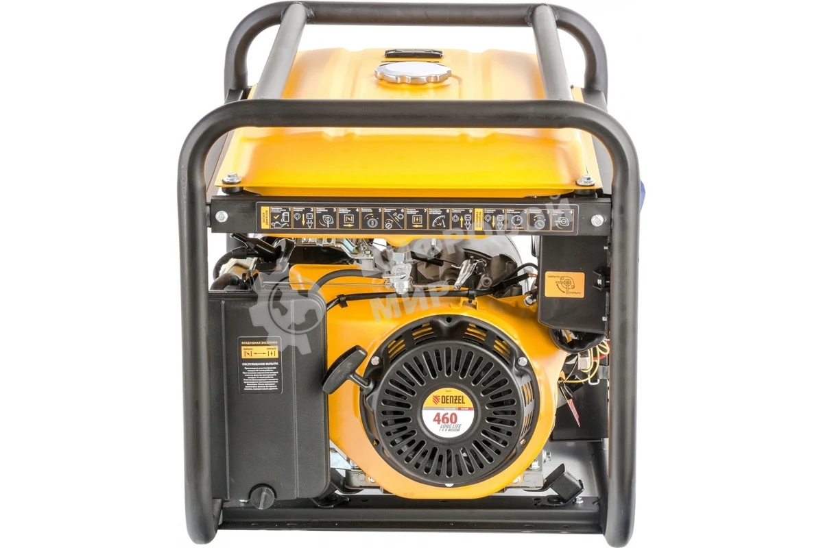 Электрогенератор бензиновый Denzel PS 90 ED-3, 9 кВт, 85 дБ, 90 кг