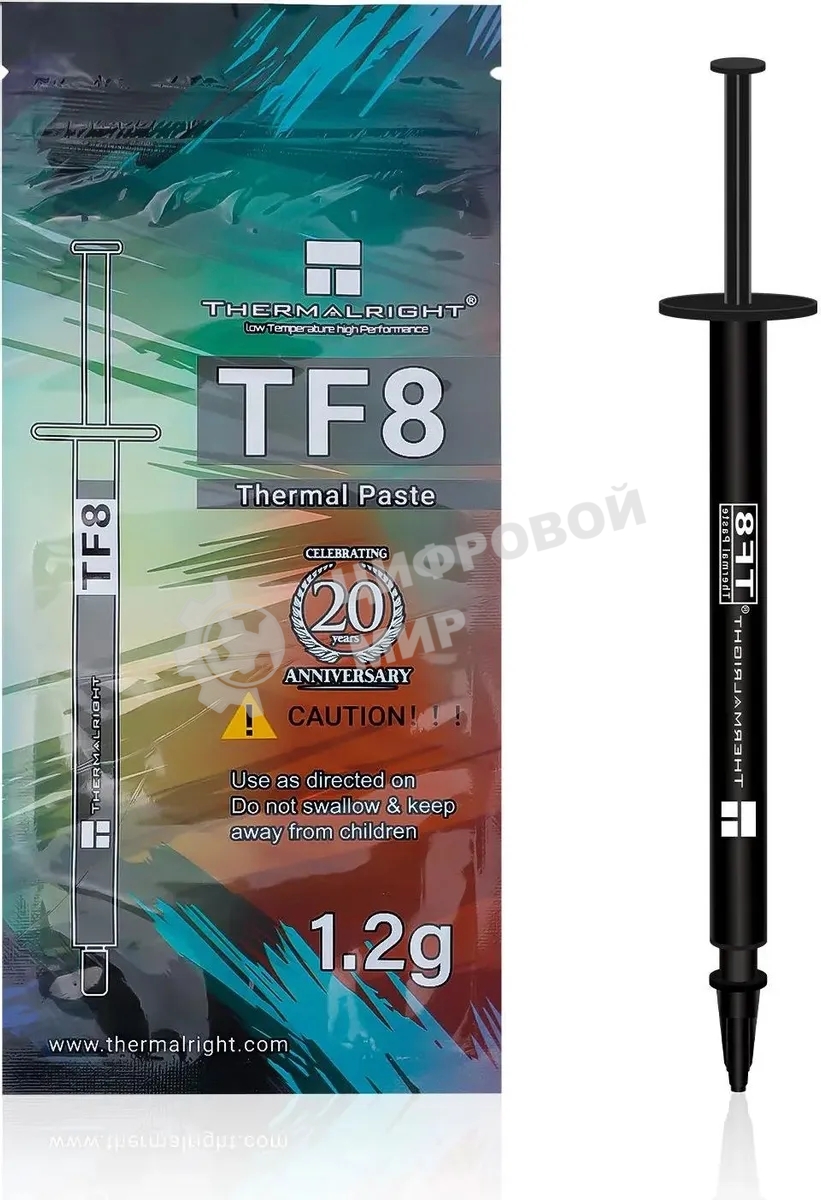 Термопаста Thermalright TF8-1.2G 13.8Вт/(м-К) шприц 1.2гр.