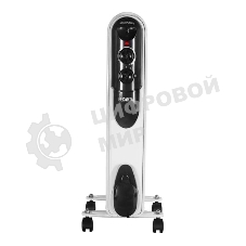 Обогреватель масляный Ресанта ОМПТ-12Н (11 секций) белый, 2500 Вт, 25 м2, термостат 67/3/5