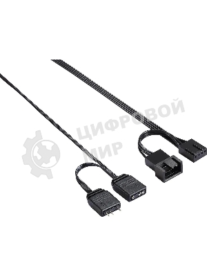 Вентилятор для корпуса Formula Floe 12BK ARPW Reverse ARGB черный, 120 мм, 1500 об/мин, 20.15 дБ, 4 pin