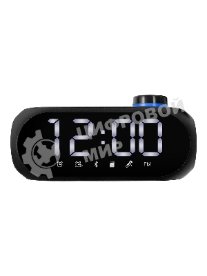 Колонка-часы ExeGate Yo 520 Bluetooth 3 Вт черный