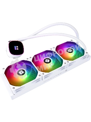 Система жидкостного охлаждения Thermalright Frozen Horizon 360 V2 Soc-AM5/AM4/1200/1700/1851 белый 4-pin 29.5dB Al Ret (F-HORIZON-360-WH-V2)