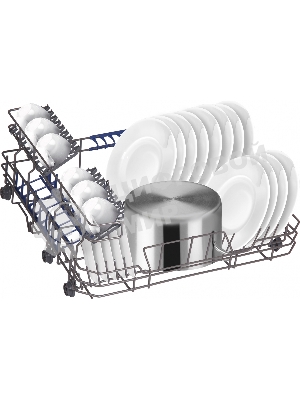 Посудомоечная машина Weissgauff TDW 4006, белый, 55 см, 6 компл., 49 дБ, класс A+