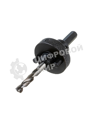 Переходник Зубр 29534_z01державка ЭКСПЕРТ для BiMet коронок пружинный фиксатор HEX d32-152мм