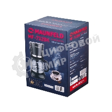 Кофеварка капельная Maunfeld MF-732BK черный, исп. кофе - молотый, 1,5 л, 1000 Вт