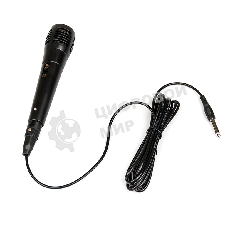 Караоке с микрофоном Dialog Oscar AO-12 1.0, 30W RMS, BT+FM+USB+SD+LED