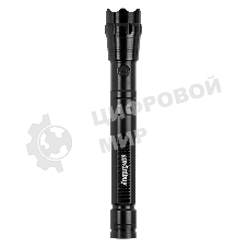 Светодиодный алюминиевый фонарь Smartbuy SBF-600-K 1Вт 2AA, черный