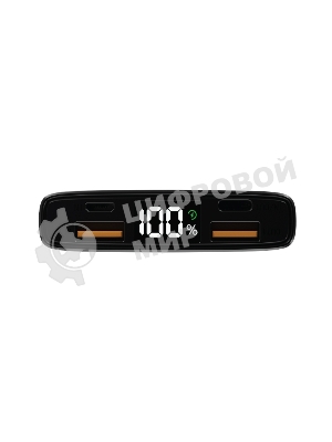 Портативный аккумулятор OLMIO QL-10, 10000mAh, 22.5W, QuickCharge3.0/PowerDelivery, LCD, красный,