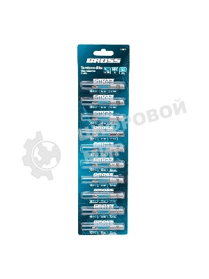 Набор бит Gross торсионных PH2x50 мм, для ударных шуруповертов, отрывн., 10 шт.