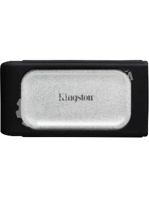 Внешний SSD Kingston SXS2000, 1TB, USB 3.2 Gen 2x2 Type-C, R/W 2000/2000, серебристый