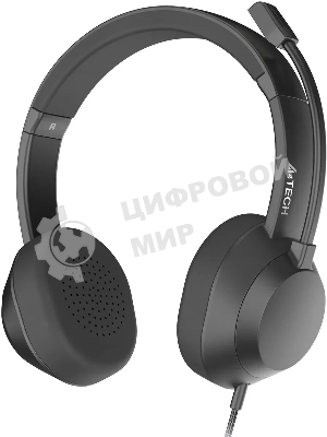 Гарнитура A4Tech Fstyler FH150U чёрный, проводная