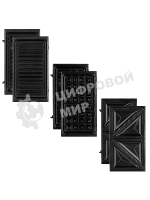 Вафельница Kitfort КТ-1660 700Вт черный