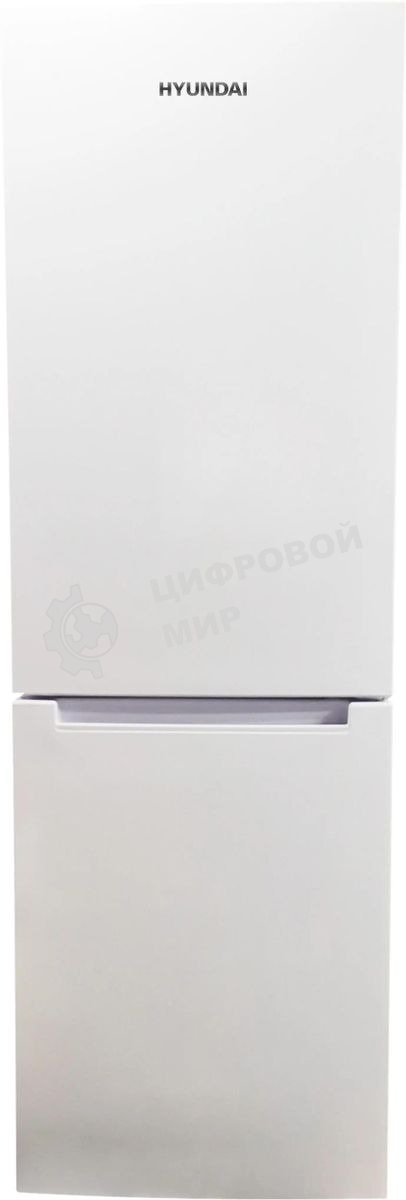 Холодильник Hyundai CC30031 белый двухкамерный 194/102л морозилка снизу