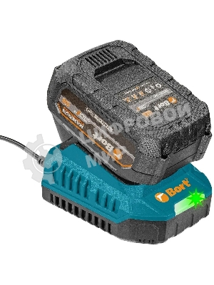 Гайковерт аккумуляторный Bort BSR-21U (2х4АЧ+ЗУ) 93418477 800 Нм, 0-2700 об/мин, акб Li-Ion, аккумуляторная система Makita 18V LXT 18 В, вес 1.4 кг