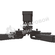 Потолочный комплект для проектора Wize Pro PRXL23A длина штанги 67,7-100,7 см, расстояние между крепежными отверстиями 404 мм,наклон +/-11°,вращение 360°, до 100 кг,черный