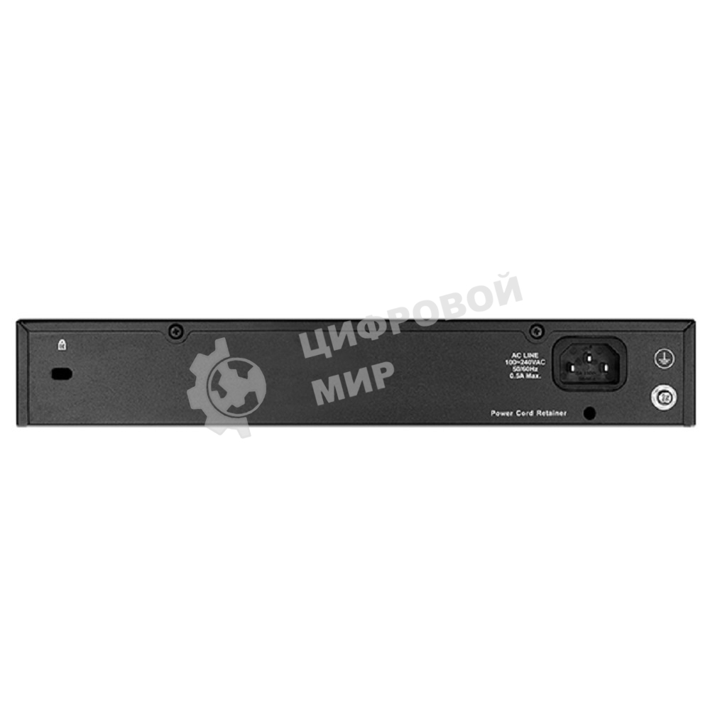 Коммутатор неуправляемый D-Link DES-1024D/H2A с 24 портами 10/100Base-TX