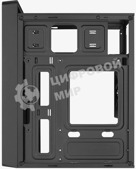Компьютерный корпус MiniTower Aerocool/Formula CS-109-S-BK-v1 (mATX, USB3x1, USB2x2, 120мм fan,без БП) (4711099472390)