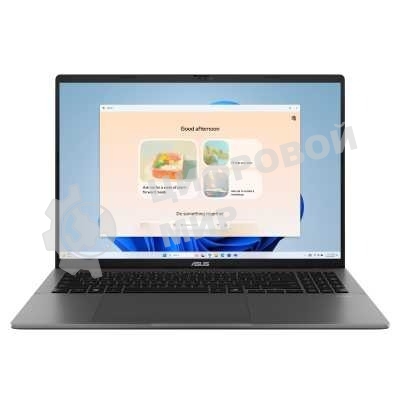 Ноутбук ASUS Vivobook S16 S3607CA-SH100 серый Intel Core Ultra 5 225H 1.7 GHz/DDR5 16Gb 512Gb PCIE G4 SSD/Intel UHD Graphics 16