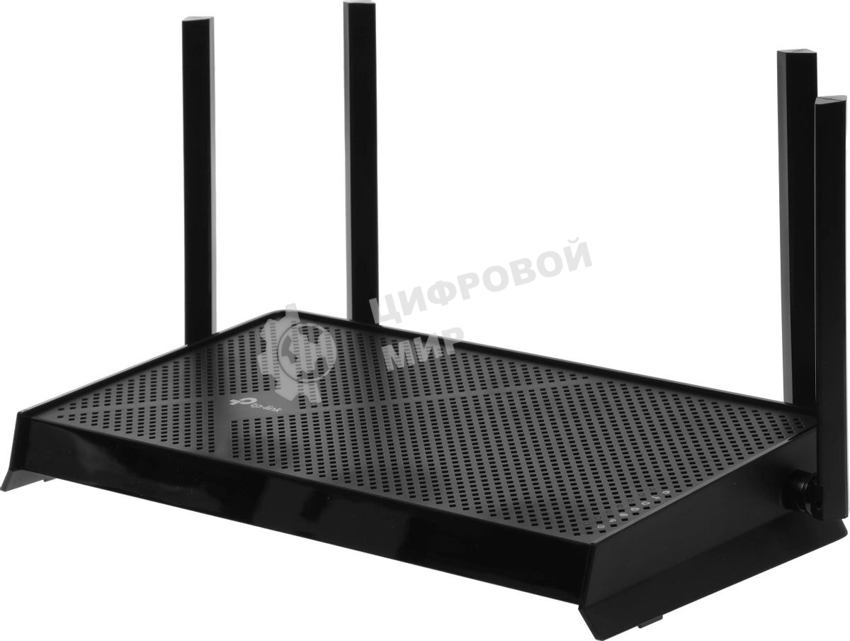 Двухдиапазонный беспроводной маршрутизатор Wi-Fi TP-Link Archer BE230, BE3600, 2.4/5ГГц, 4 LAN, черный