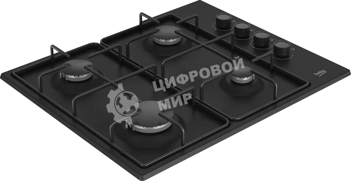 Газовая варочная панель Beko HIGG 64123 SB черный