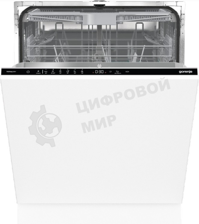 Встраиваемая посудомоечная машина Gorenje GV643D90, черный, 60 см, 16 компл., 45 дБ, класс A+++