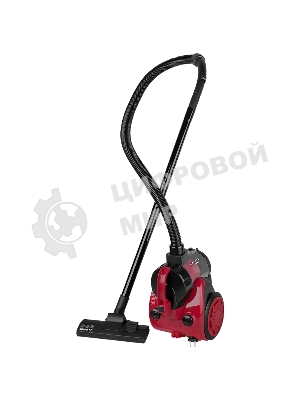 Пылесос Scarlett SC-VC80C11 красный/черный, 320/1500 Вт, уборка сухая, пылесборник контейнер 1.5 л
