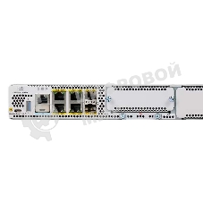 Маршрутизатор Cisco C8300-1N1S-4T2X, 4×1 Гбит/с + 2×10 Гбит/с SFP+, управляемый