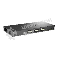 Коммутатор D-Link DGS-1210-28XS/ME/C1A, 24×1 Гбит/с SFP + 4×10 Гбит/с SFP+, управляемый