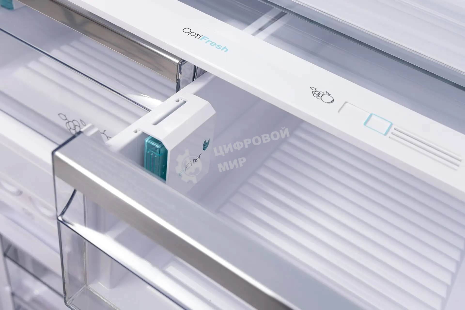 Холодильник Sharp SJ-653GHXJ52R бежевый двухкамерный 400/164 л морозилка снизу, No Frost