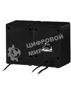 Акустическая система Oklick OK-126 2.0 черный 6Вт