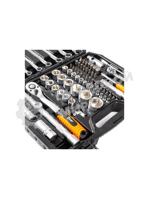 Набор автоинструмента 1/2 и 1/4. 82 предмета НАИ-06/82