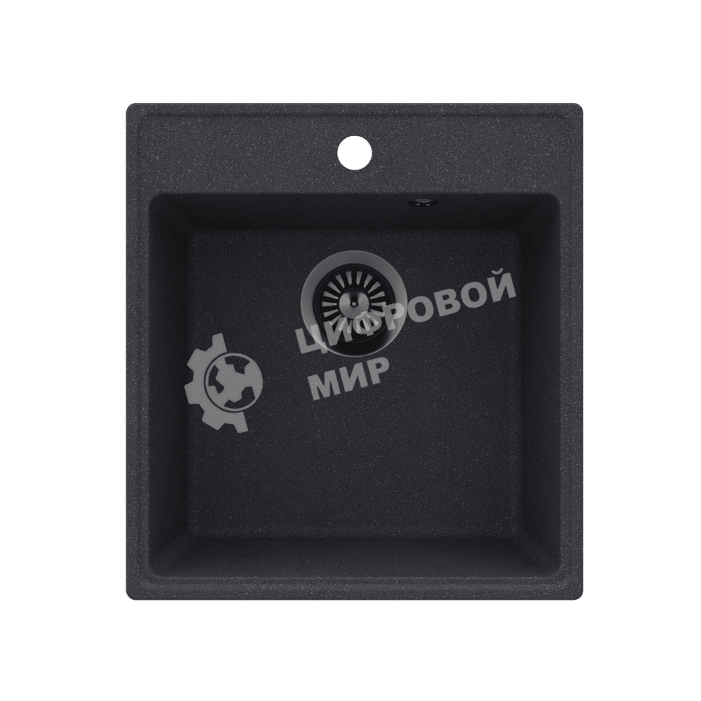 Кухонная мойка Maunfeld Perla 460 MFQS-460DGR темно-серый