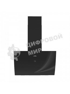Вытяжка каминная Elikor Wave BK 60 черный, 60 см, 750 куб. м/ч, 56 дБ