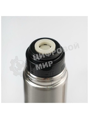 Термос Diolex DX-1000-B 1000 мл, с узкимгорлом, в чехле, нержавеющая сталь