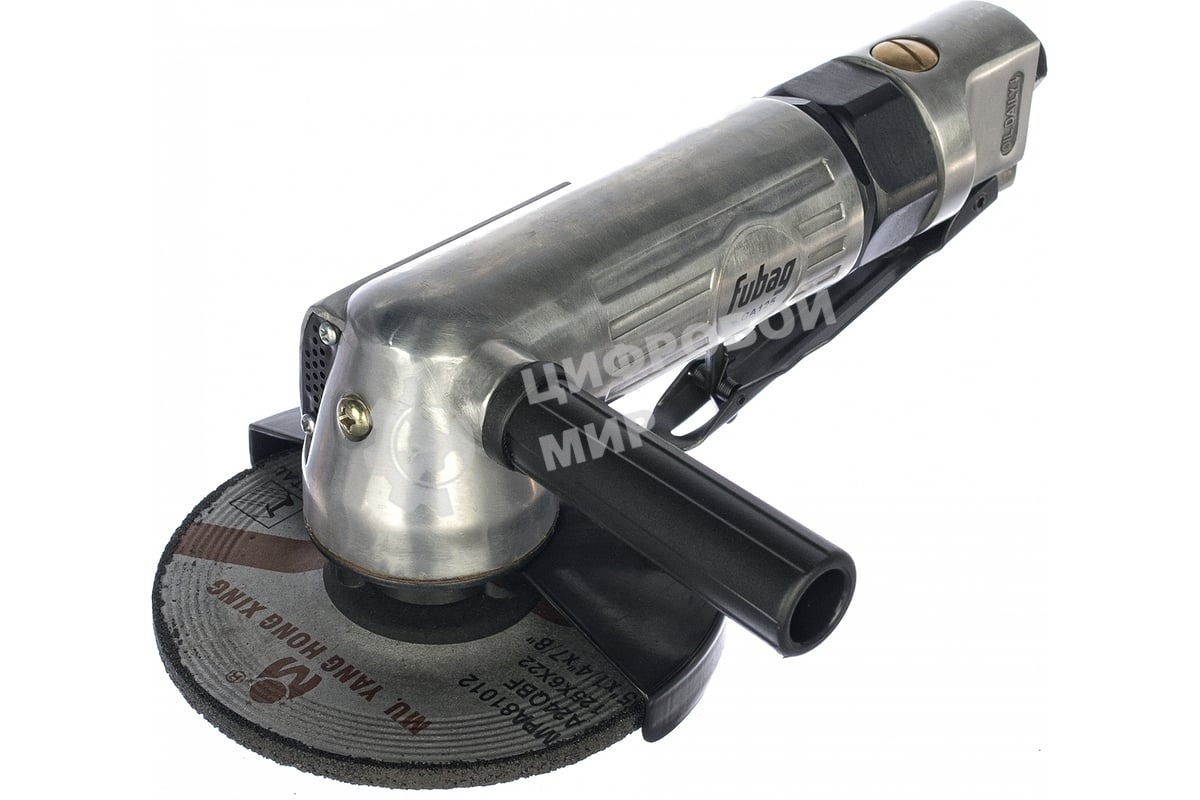 Шлифмашина угловая Fubag GA125 184л/мин d=125мм серебристый/черный