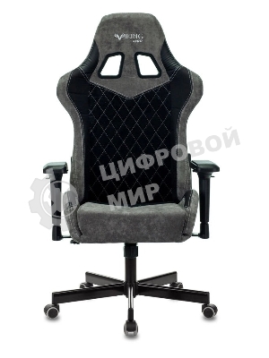 Кресло Бюрократ VIKING 7 KNIGHT B FABRIC черный, ткань, 120 кг, механизм качания