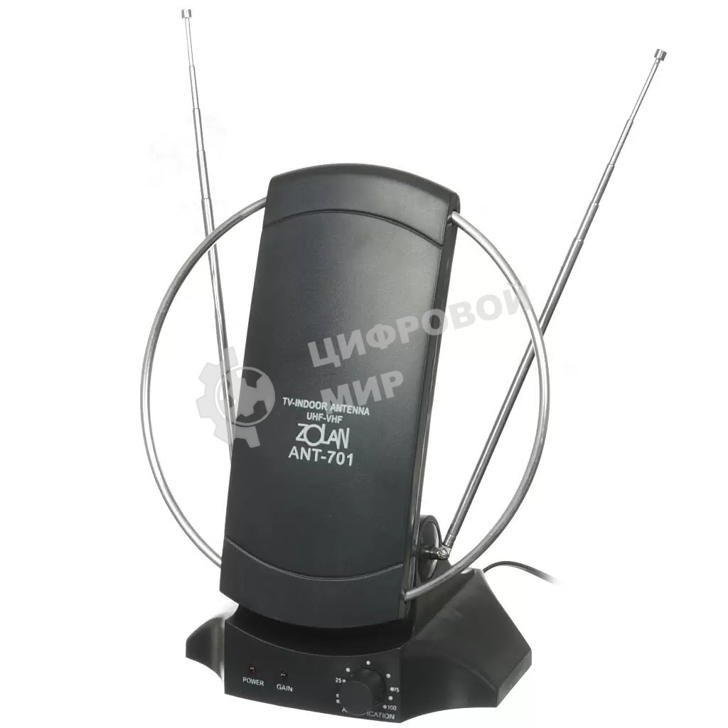Антенна телевизионная активная ZOLAN ANT PL-701
