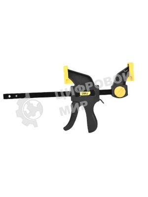 Струбцина пистолетная быстрозажимная Deli DL110112 300x70 мм