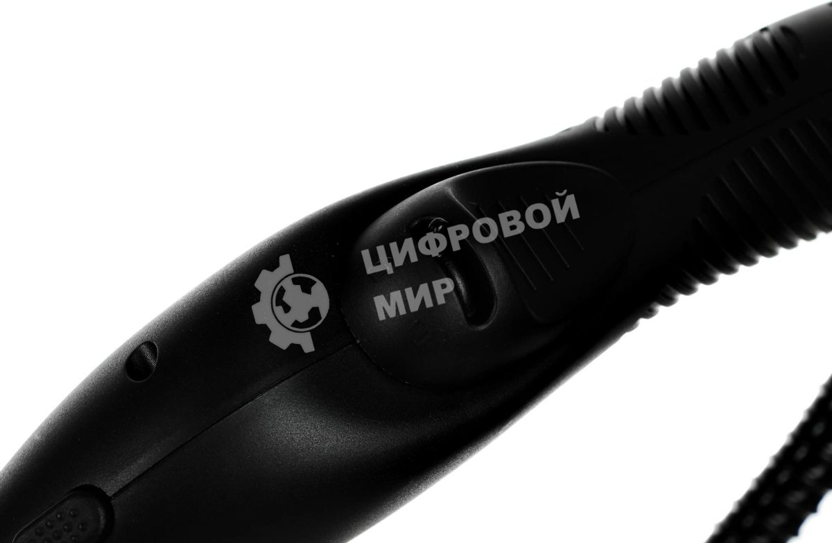 Пароочиститель напольный Kitfort КТ-9102-2 черный/салатовый