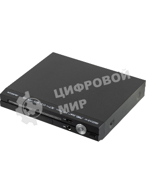 Плеер DVD Hyundai H-DVD200 черный Караоке ПДУ