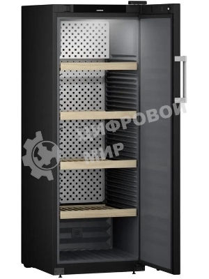 Винный шкаф Liebherr WSbli 5031 черный, 418 л, 1 отсек, 196 бут., класс E